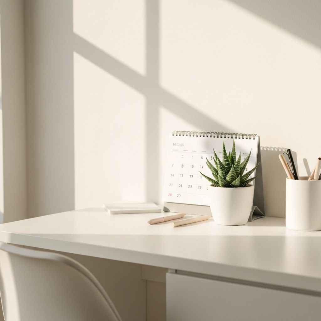 Rutina diaria y organización